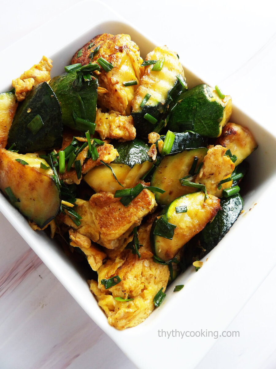 ZUCCHINI XÀO TRỨNG