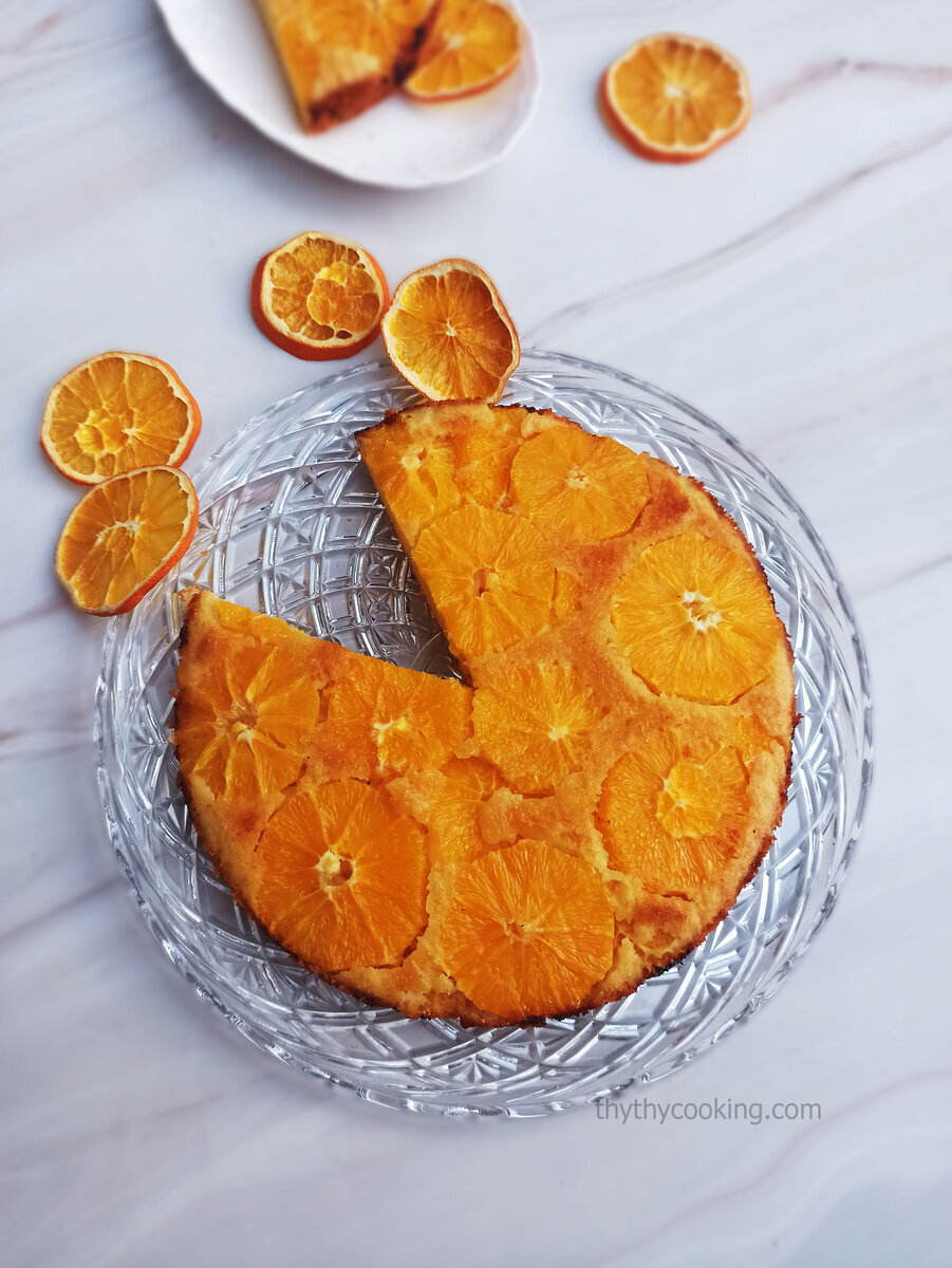 TORTA SOFFICE ALL'ARANCIA E BURRO