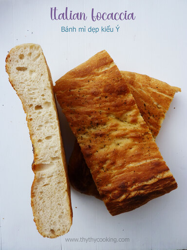 FOCACCIA RECIPE - ITALIAN BREAD