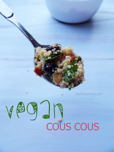 COUS COUS SALAD - MÓN ĂN MÙA HÈ