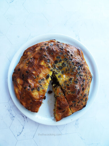 BÁNH FRENCH TOAST NHÂN NHO KHÔ