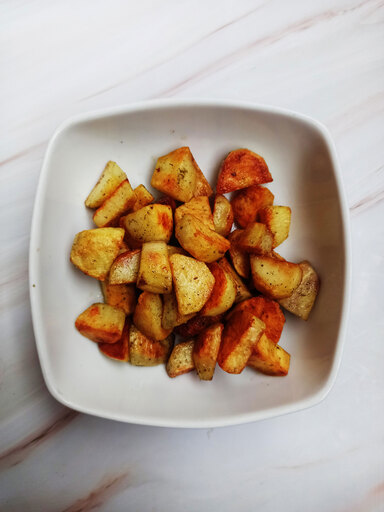 PAN FRIED POTATOES 